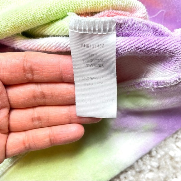 Fate tie dye colorful hoodie size S‎ - Picture 8 of 8